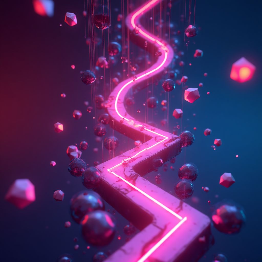 Puzzle Cascade Game Screenshot